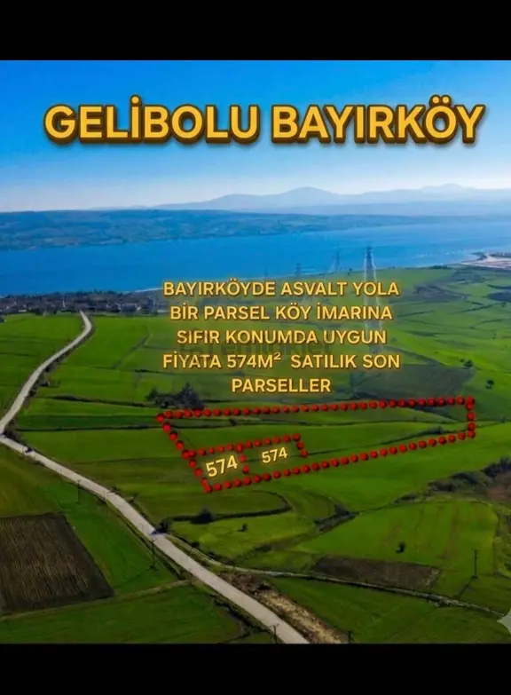 Gelibolu Bayırköyde Yatırım Fırsatı 2