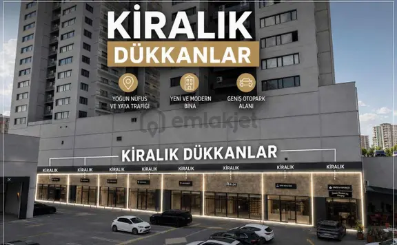 Urfa Yolu Üzeri Merkez Ofis'te Kiralık Dükkan 1