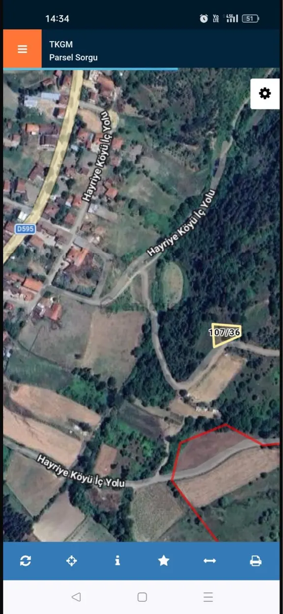 Ek Gayrimekul Den Satılık Bahçe 57o M2 1