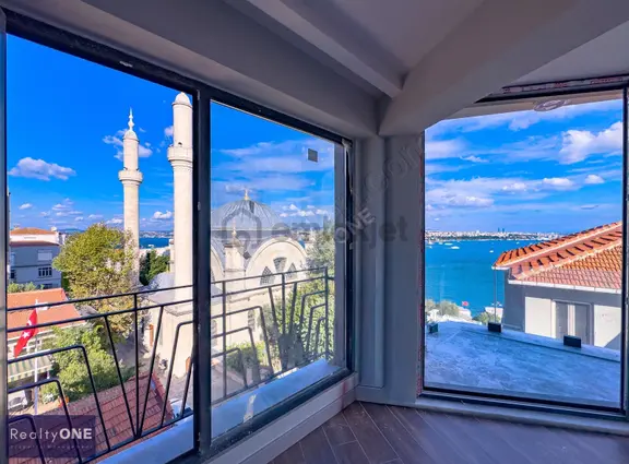 R-one 2+1 Flat For Rent In Cihangir New Build Sea View Balcony 1
