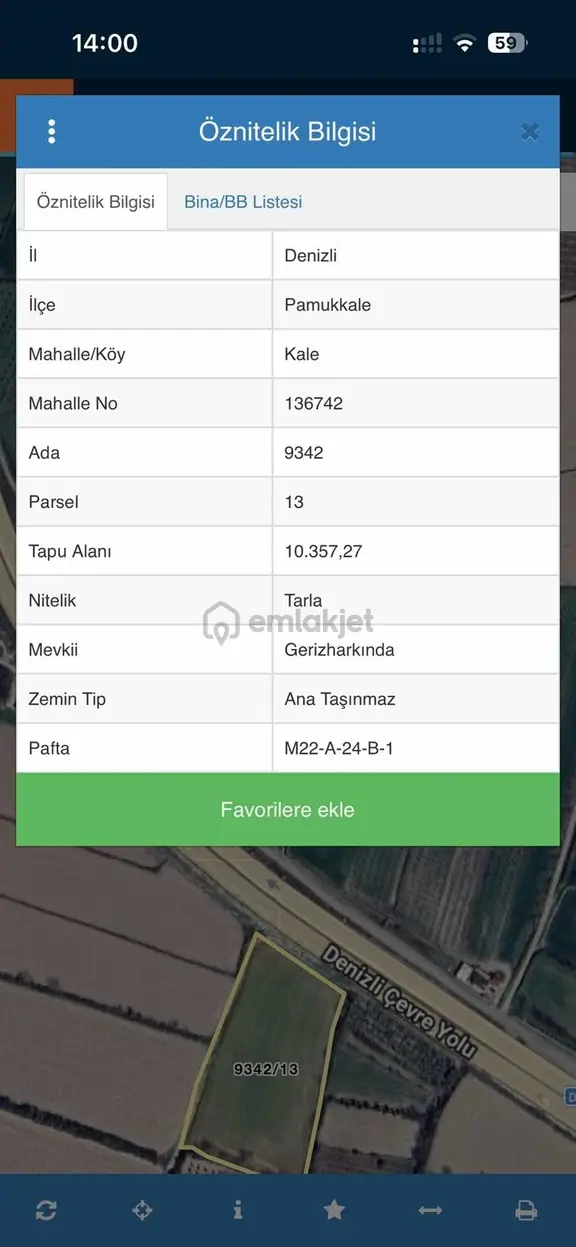 Çevre Yolu Üzeri Satılık Arsa 1