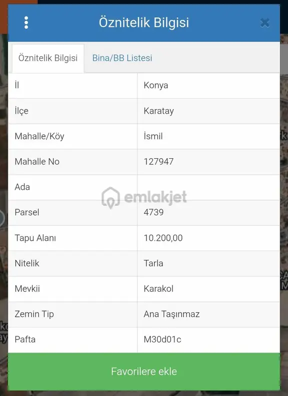 Enes Acur'dan İsmil'de Müstakil Tarla 2