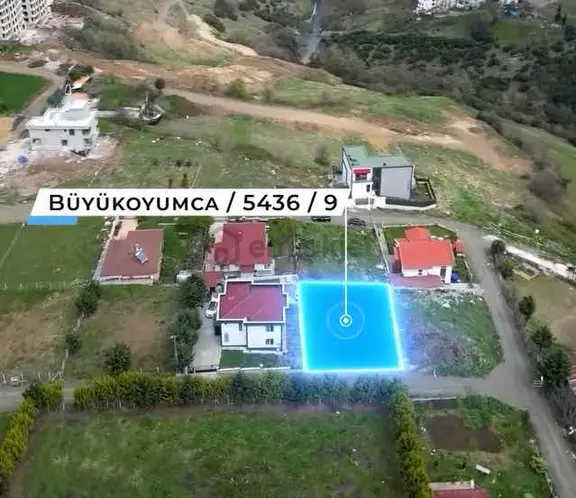 Atakum Büyükoyumcada Deniz Manzaralı Villalık Arsa 1