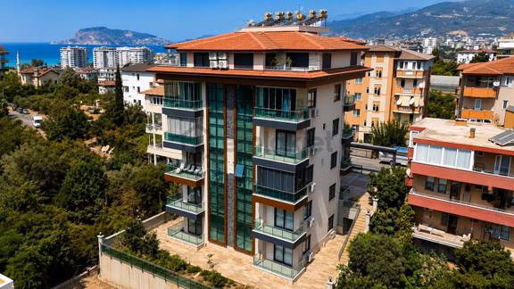 Kestelde 3+1 Havuzlu Ters Dubleks Denize 500 Mt Mesafede 2