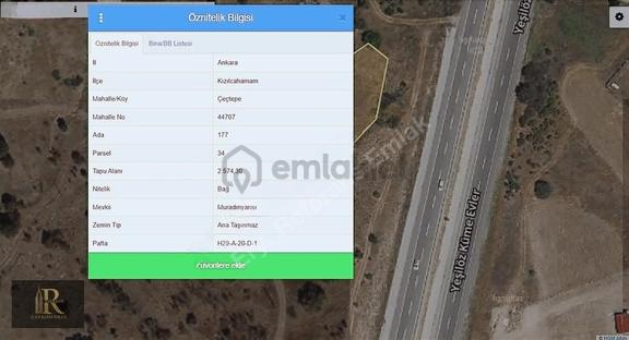 İstanbul Yoluna Cephe Mükemmel Konumda Yatırımlık Tek Tapu Tarla 2