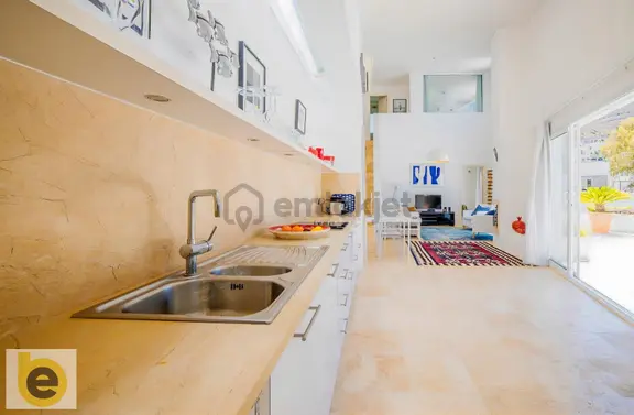 Gümüşlük'te Ödüllü Sitede, Enfes Gün Batımı Manzaralı 3+1 Villa 2