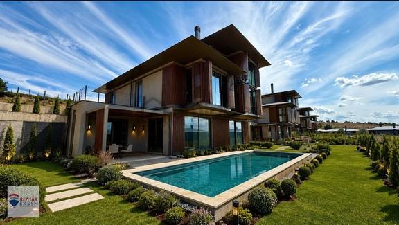 Düşler Vadisi Riva 6+2 Satılık H Tipi Müstakil Havuzlu Villa 1
