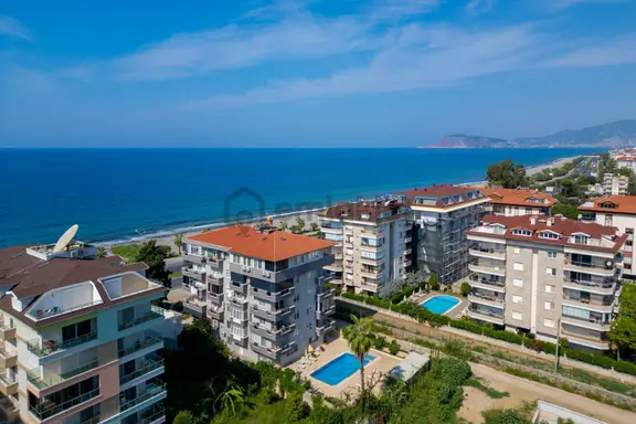 Alanya / Kestel | Denize Sıfır | Eşyalı 1+1 Satılık Daire 1