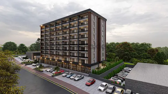 Loca 105 Full Eşyalı Premıum 1+1 | Havuzlu | Osblere 4 Km 1