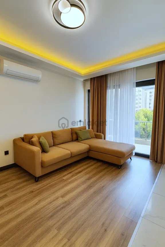 Oba'da Aktiviteli Butik Sitede Eşyalı 2+1 Daire 2