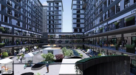 Avm Üstü Prestijli Konut Projesinde Satılık Daire 1