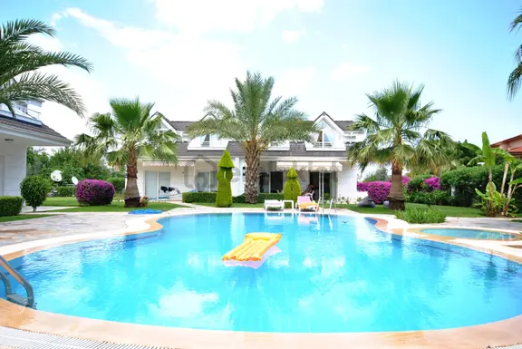 Kemer Merkez'de Muhteşem Dağ Manzaralı Satılık 3+1 İkiz Villa 2