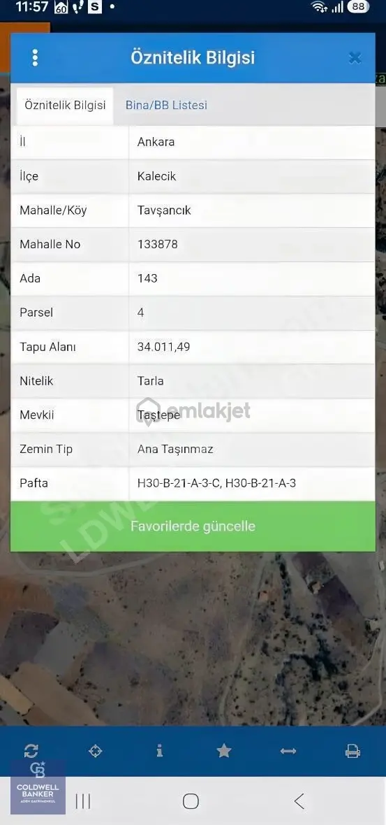 Kalecik'te Tavşancık Küme Evleri Koop'de Satılık Hisse 2