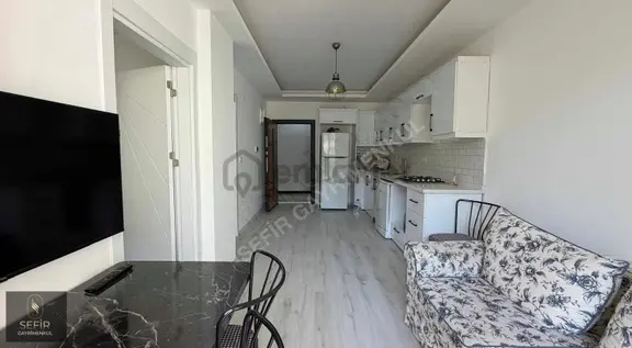 Luwi Residance'da Havuzlu Etapta Eşyalı 1+1 Kiralık Daire! 1