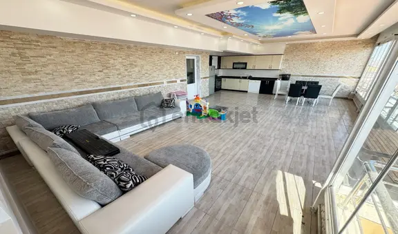 Esertepe'de Ankara Manzaralı Full+full Yapılı Çift Teraslı 6+1 2