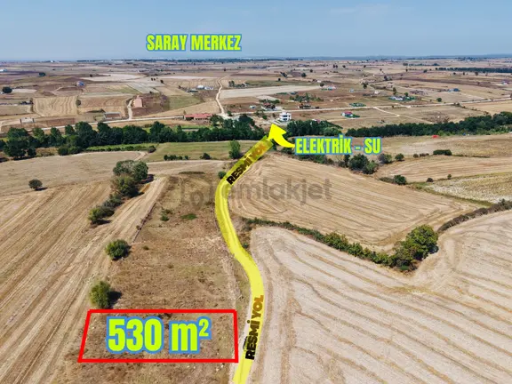 Büyükyoncalı'da Yatırımlık Harika Konumda 530 M² Arsa Fırsatı 2