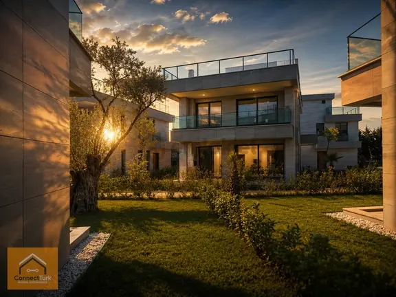 Costa Marinde Denize Sıfır Geniş Teraslı 5+1 Müstakil Villa 1