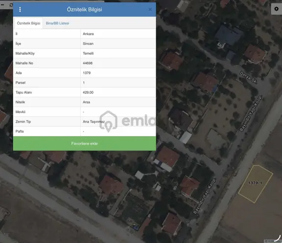 Yenihisar'da Fırsat: 429m² 2 Kat İmarlı Tam Köşe Villa Parseli! 2