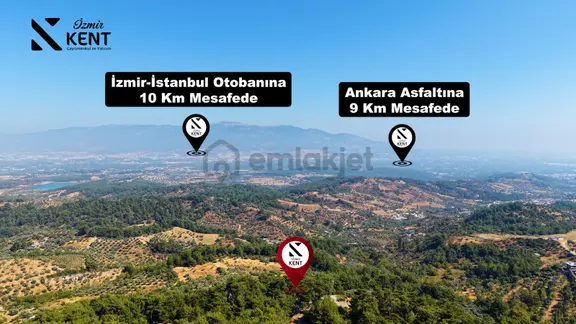 Kemalpaşa Yukarıkızılca Satılık 1.350 M2 Bahçe + Ev | Tek Tapu 2