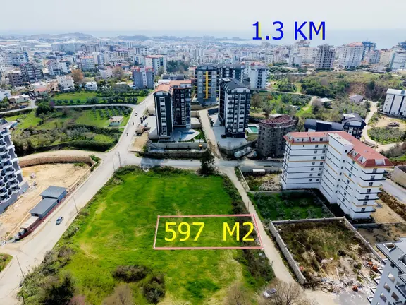 Alanya Avsallar'da Satılık Arsa 1