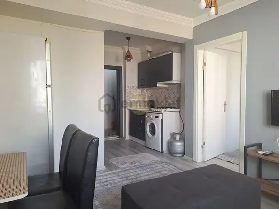 Hb'den 1+1 Kiralık Eşyalı Daire, Oturuma Hazır, Temiz 2