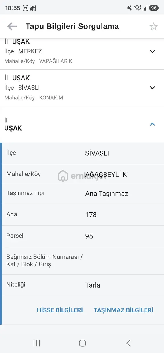 Uşak Sivaslida Tarla 1