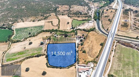 Kerim'den Ayvacık Fatih Satılık 14.500m² İmar Yoluna Cephe Tarla 2
