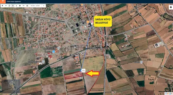 Kadir Şen Gayrimenkul'den Sağlık Köyünde Satılık Tarla 2