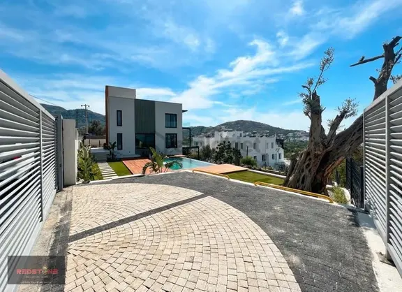 Yalıkavak Tam Müstakil Havuzlu Manzaralı Villa 2