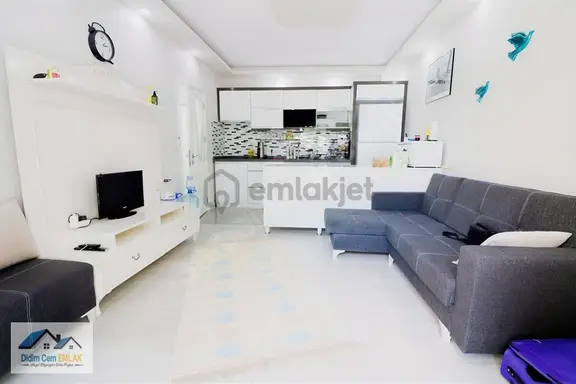Altınkum Plajına 100 Metre Full Eşyalı 1+1 Kiralık Daire 1