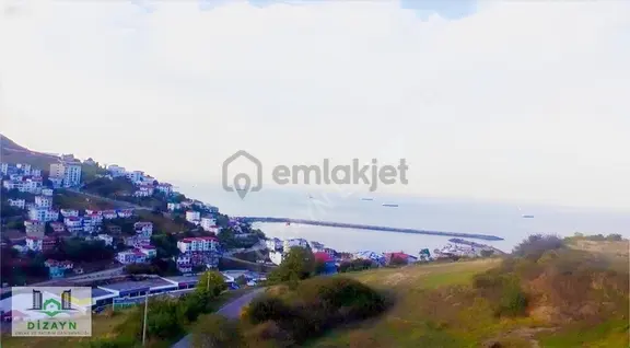 Canik Devgeriş'de Deniz Manzaralı, 4 Kata İmarli Satılık Arsa 2