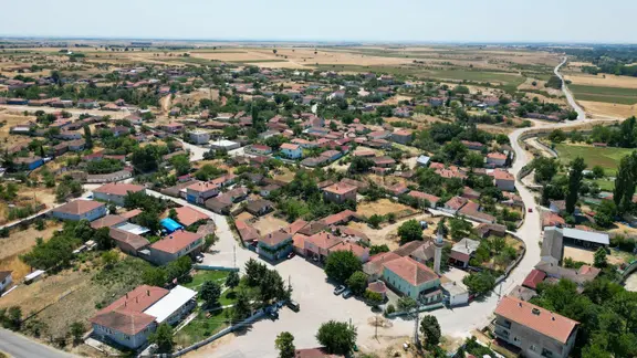 Kırklareli Vize Doğanca Köyü'nde 383 Metre² Kadastro Yolu Olan 1