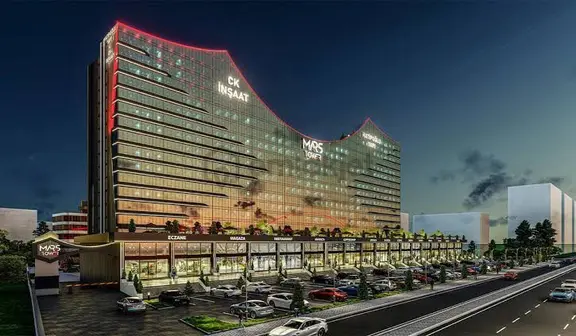 Elazığ Caddesine Sıfır 322 M2 İşlek Kiralık Dükkan Plaza Altı Köşe Dükkan Yanı 1