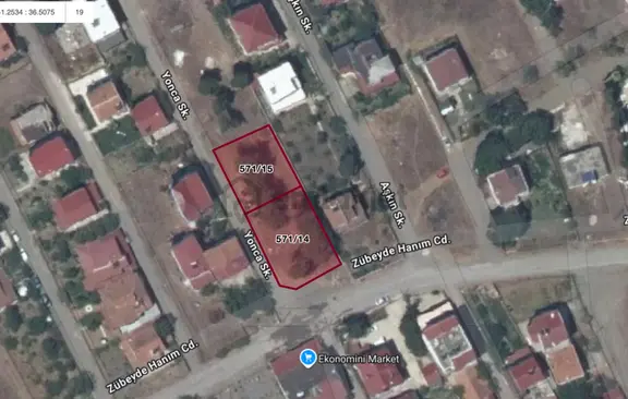 Tekkeköy Costal Çiftlik Mh. Denize 200 Metre Satılık 983 M2 Arsa 2