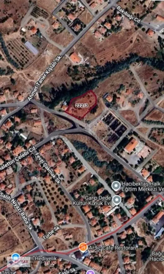 Remax Mid Nevşehir Hacıbektaş Savat Mahallesinde İmarlı Arsa 2