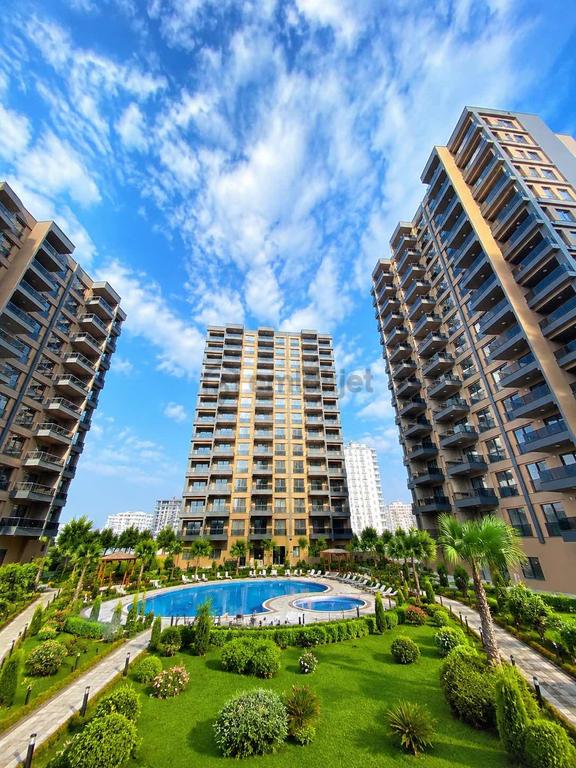 Mezitli'de Denize Yakın, Havuzlu 1+1 Satılık Sıfır Daire 1