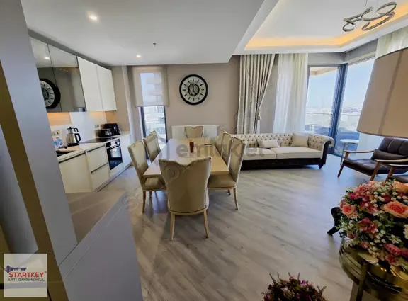 Allsancak Sitesinde Deniz Manzaralı Eşyalı Kiralık 2+1 Daire 2