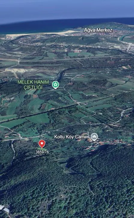Sahibinden Müstakil Düzgün Parsel - Ağva Göçe'de 390 M² 1