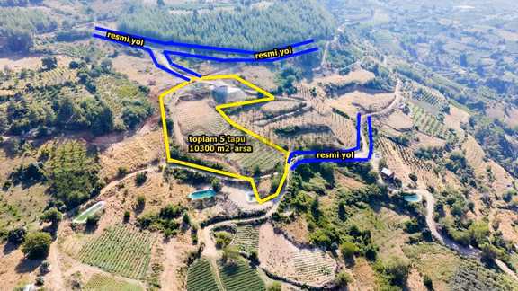 Erdemli Çamlı 10300 M2 Satılık Kivi Bahçesi Ve Soğuk Hava Deposu 1