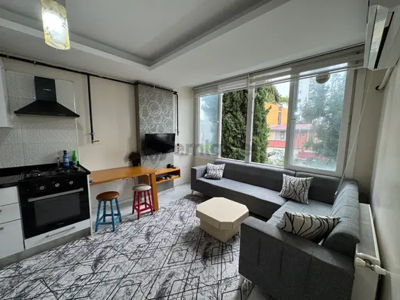 Beyazevlerde Ultralüx Yeni Eşyalı 1+1 Açık Mutfak Kiralık Daire 2