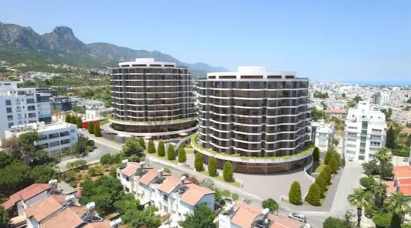 Kıbrıs, Girne'de Cc Tower Girne 1+0 Satılık Studıo Daire 1