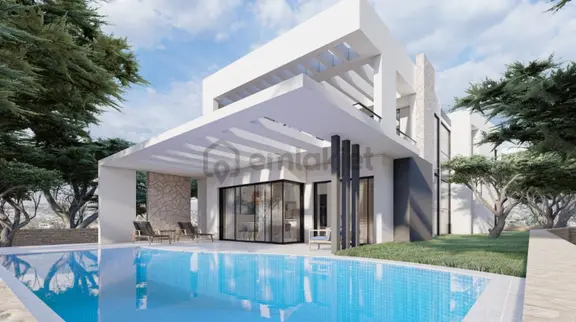 Kıbrıs, Girne'de Capıton La Plage 3+2 Satılık Villa 1