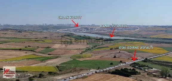 Kanal İstanbul Manzaralı, Ticari Emsalde, Yatırımlık Arsa! 2