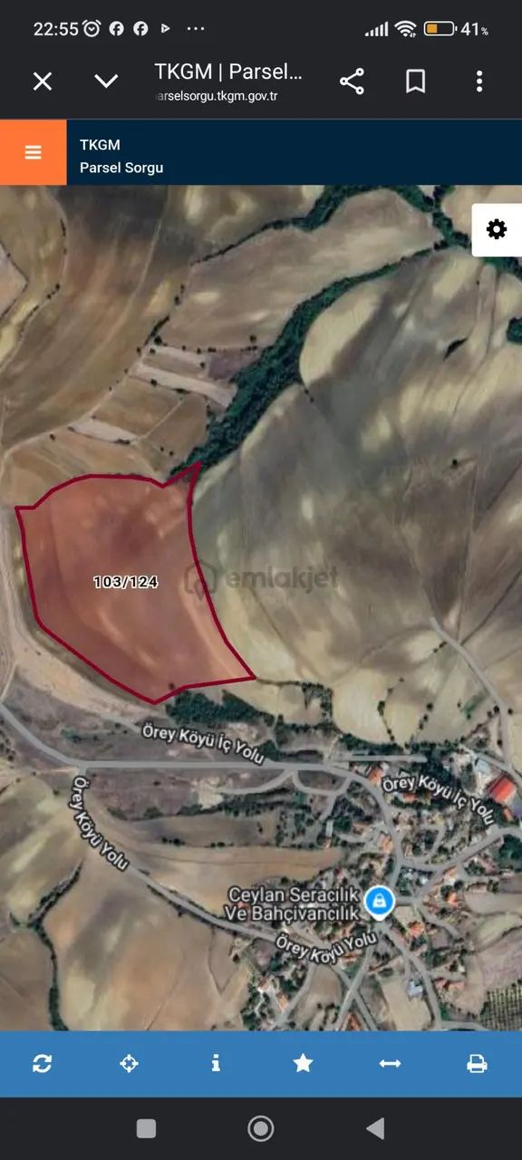 Hayrabolu Örey Mahallesinde 43.000 M² Satılık Tarla 2