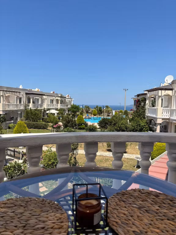 Bodrum Adabükü Flamingo Sitesi 2+1 Deniz Manzaralı Daire 1