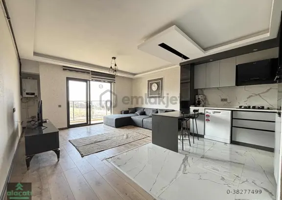 İncek Taşpınar'da Eşyalı Kiralık 1+1 Arakat Geniş Kullanım 2