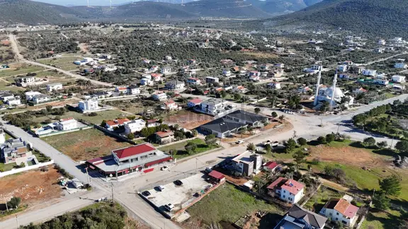 Didim Seyrantepe Yeri Düz Çift Villa İmarlı 600 M2 Satılk Arsa 2