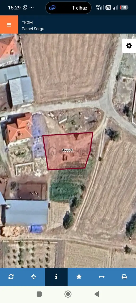 İnceler'in Güzel Konumunda 803 M² %30 2 Kat İmarlı Arsa 1