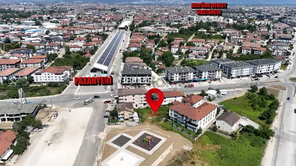 Kw Metsa'dan Aziziye Mah. Pazaryerinde Satılık Fırsat Arsa 2