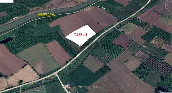 Düzcede Satılık Fırsat Arazi. Melen Çayı'na Komşu. 1